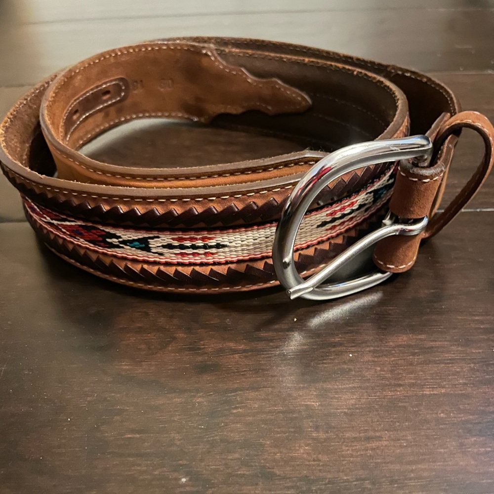 Tan Cowboy Belt